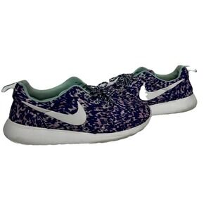 Nike Roshe Women Size 11 Running Purple Shoes Activewear Sporty Athletic Jog Gym
